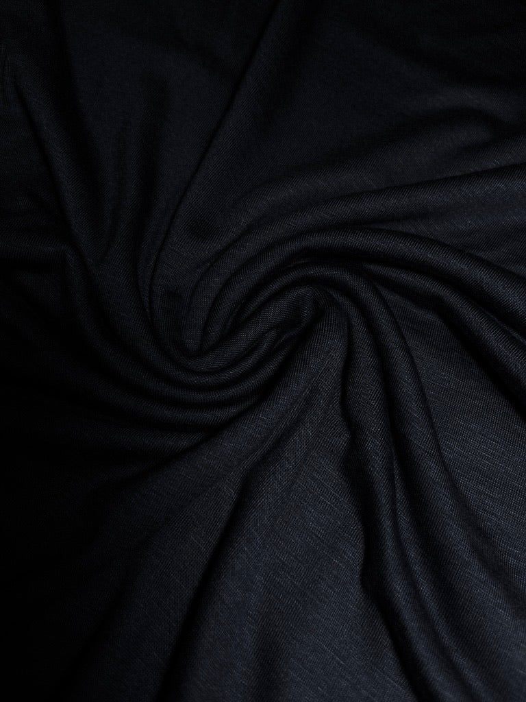 Black Premium Jersey Hijab