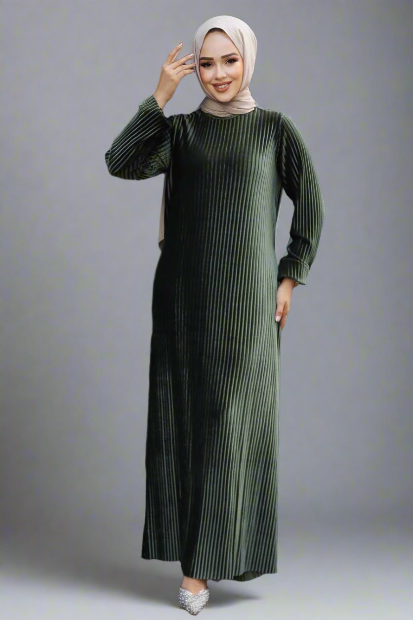 Ribbed Maxi Dress