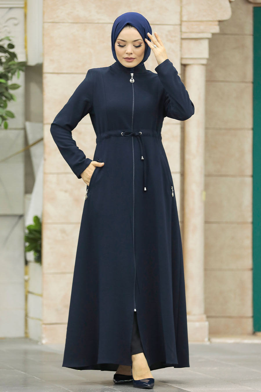 Pocket Sweater Abaya