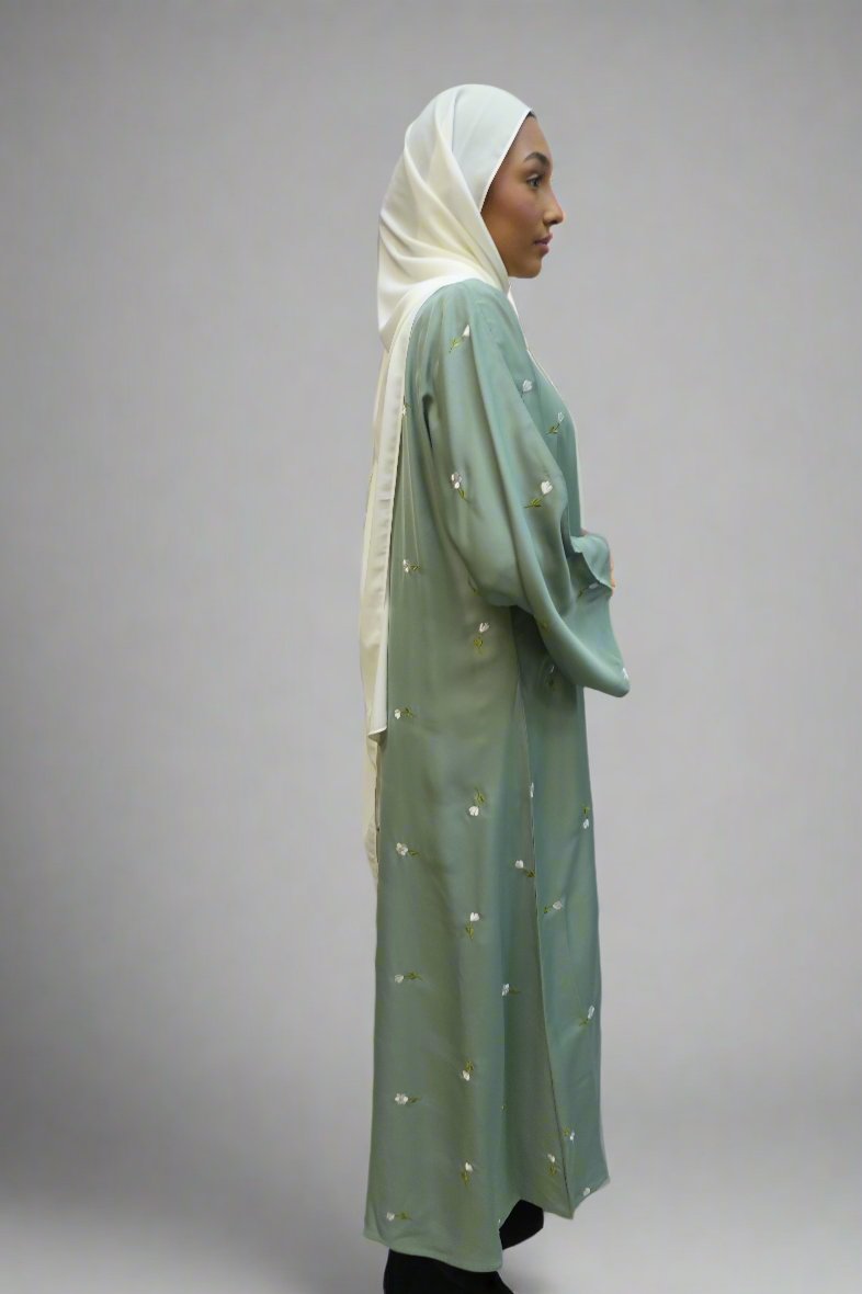 Nada Flower Abaya