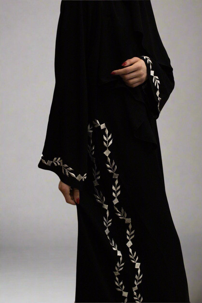 White Vines Black Abaya