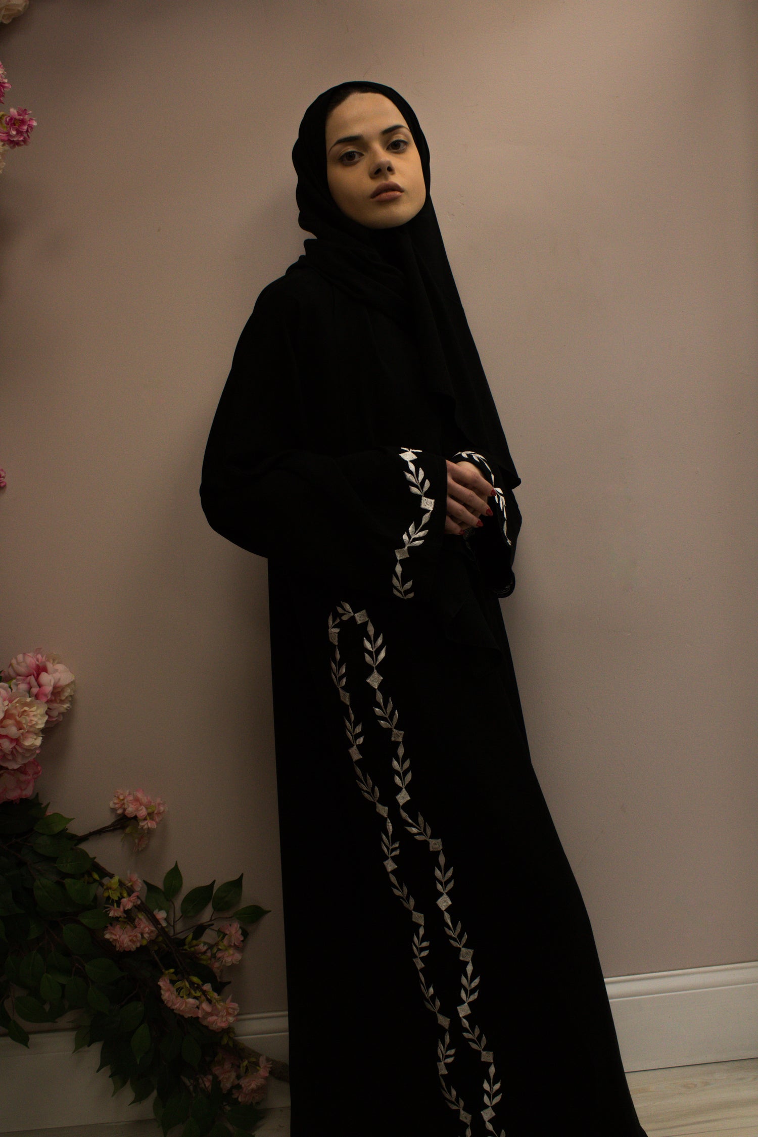 White Vines Black Abaya