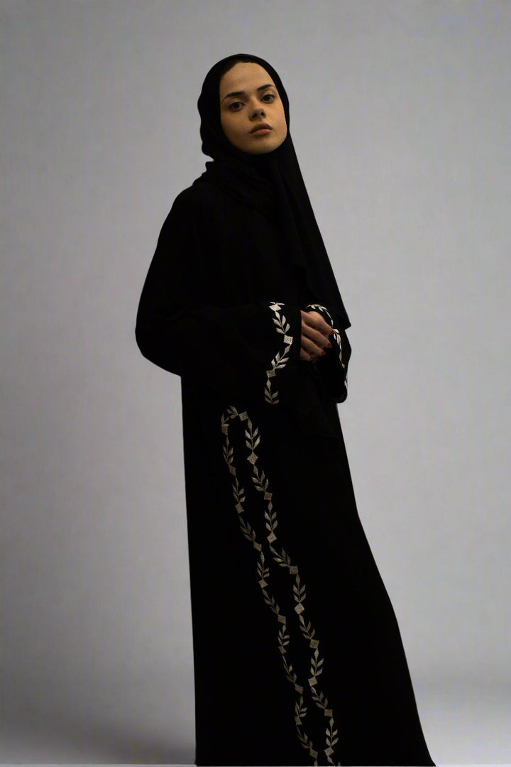 White Vines Black Abaya