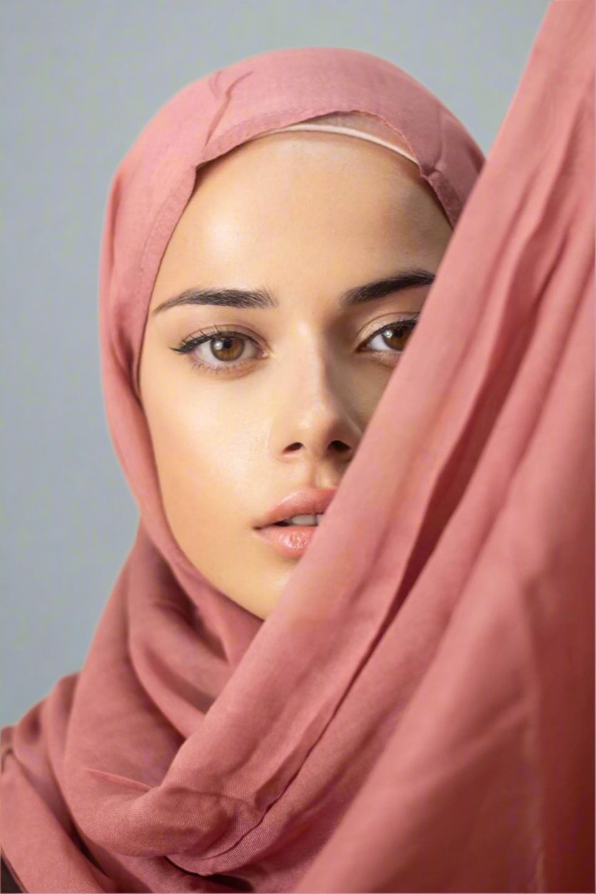 Pink Modal Hijab