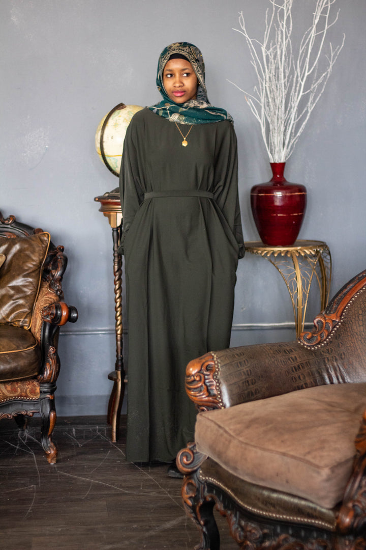 Basic Belted Abaya