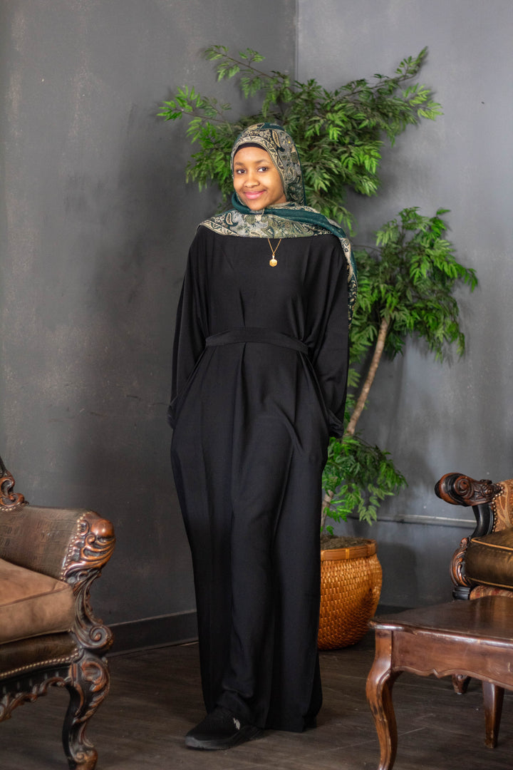 Basic Belted Abaya